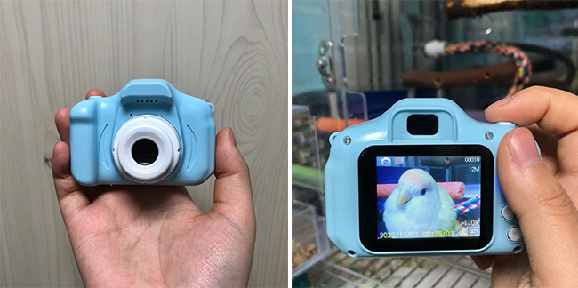 어린이용 장난감 카메라 / 출처 : 인스타그램 @rose_mary__0u0