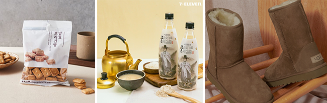 출처 : 신세계인터내셔날, 인스타그램 @7elevenkorea, 무신사