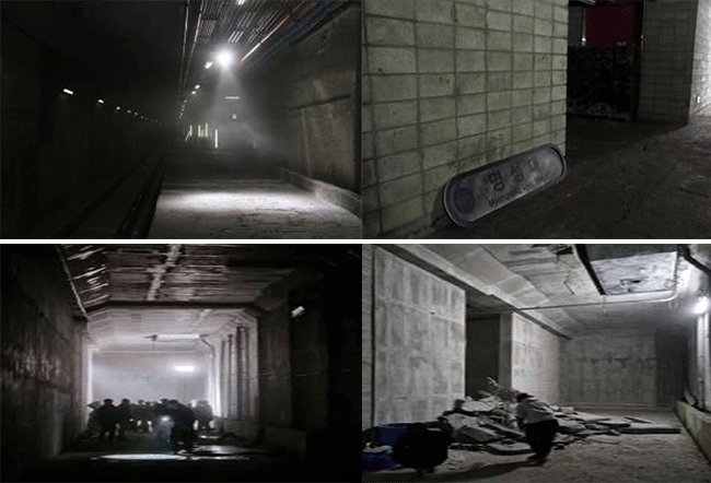 (위) 신설동 유령역, (아래) 영등포시장 유령역 / 출처 : 서울시