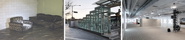 (왼쪽부터) 발견 당시 모습, 지금의 SeMA 벙커 모습 / 출처 : 서울시, 서울시립미술관 홈페이지